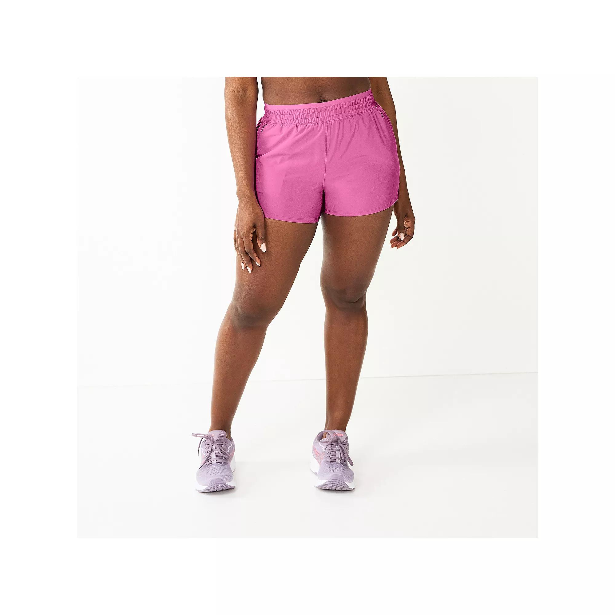 Women's Tek Gear Woven Run Shorts,  Product Image