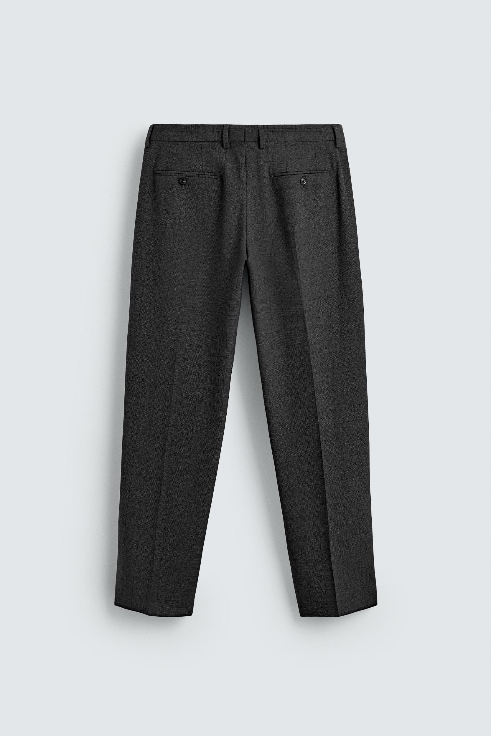 CHECK SUIT PANTS Product Image