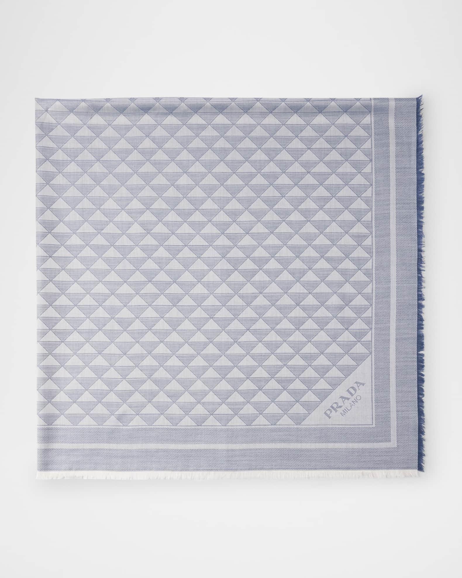 Logo Silk And Wool Shawl Product Image