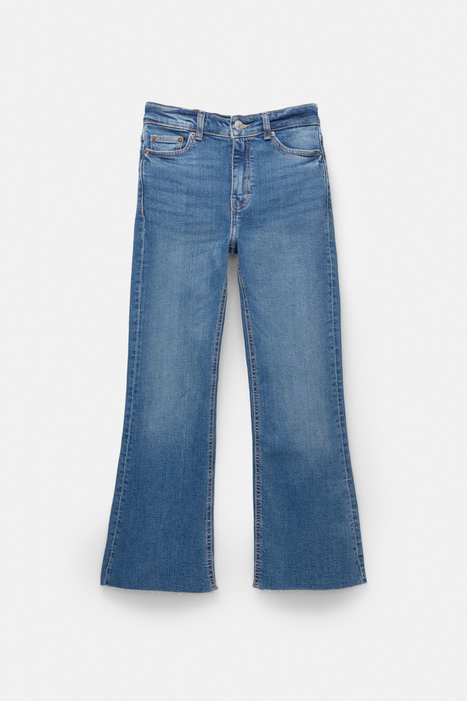 Mid waist kick flared jeans Product Image