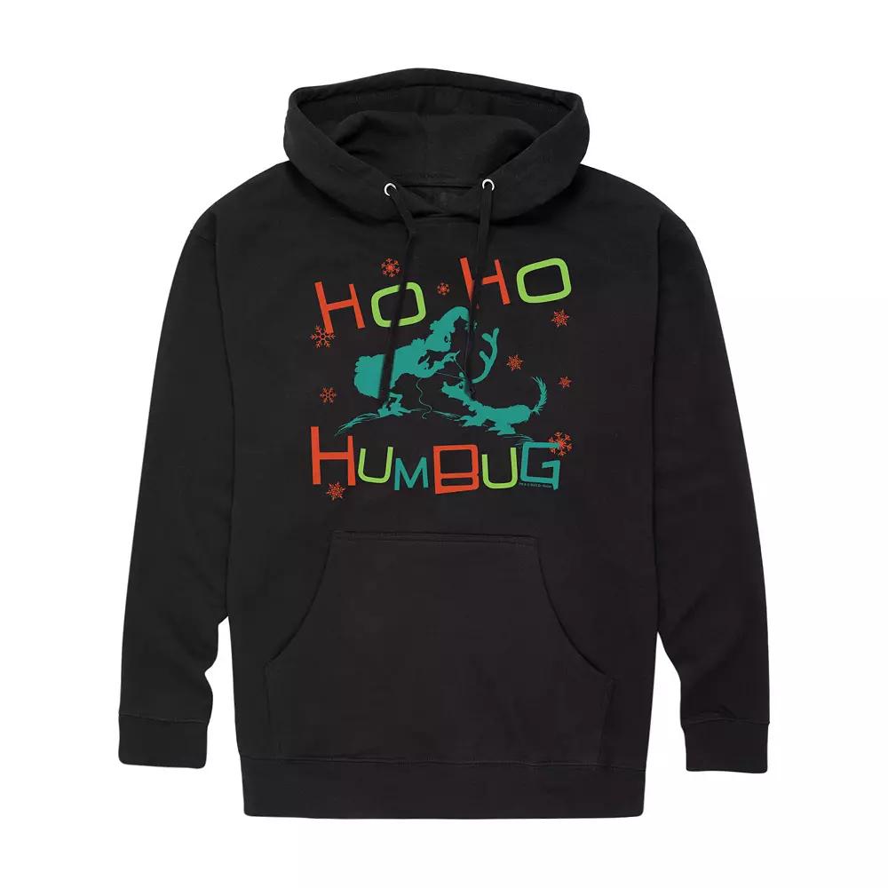 Men's Dr. Seuss Ho Ho Humbug Graphic Hoodie,  Product Image