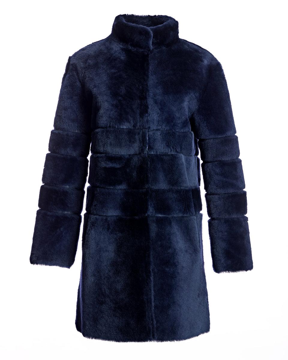 Maximilian Horizontal Shearling Jacket-Maximilian Product Image
