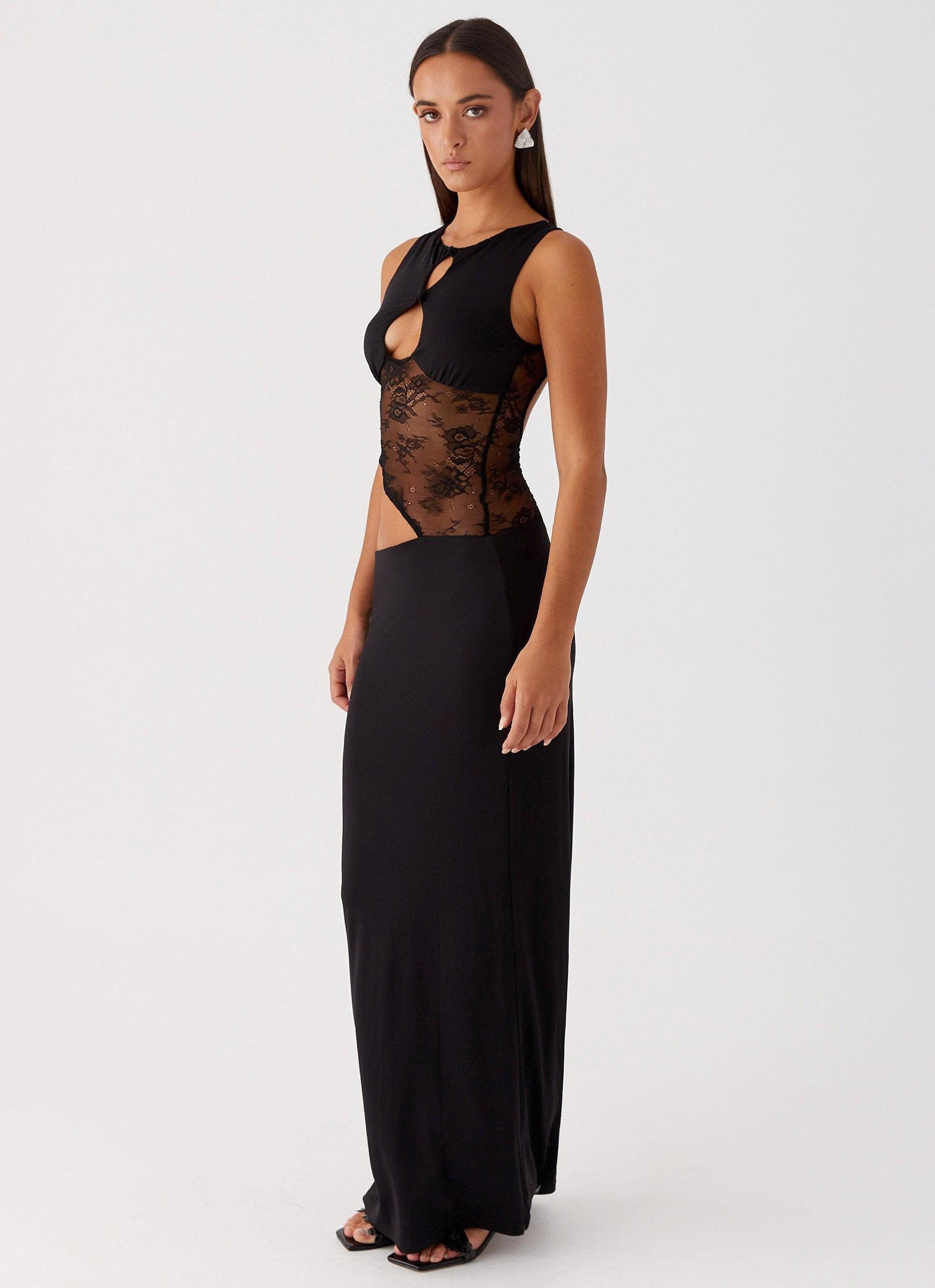 Prophecy Maxi Dress - Black Product Image