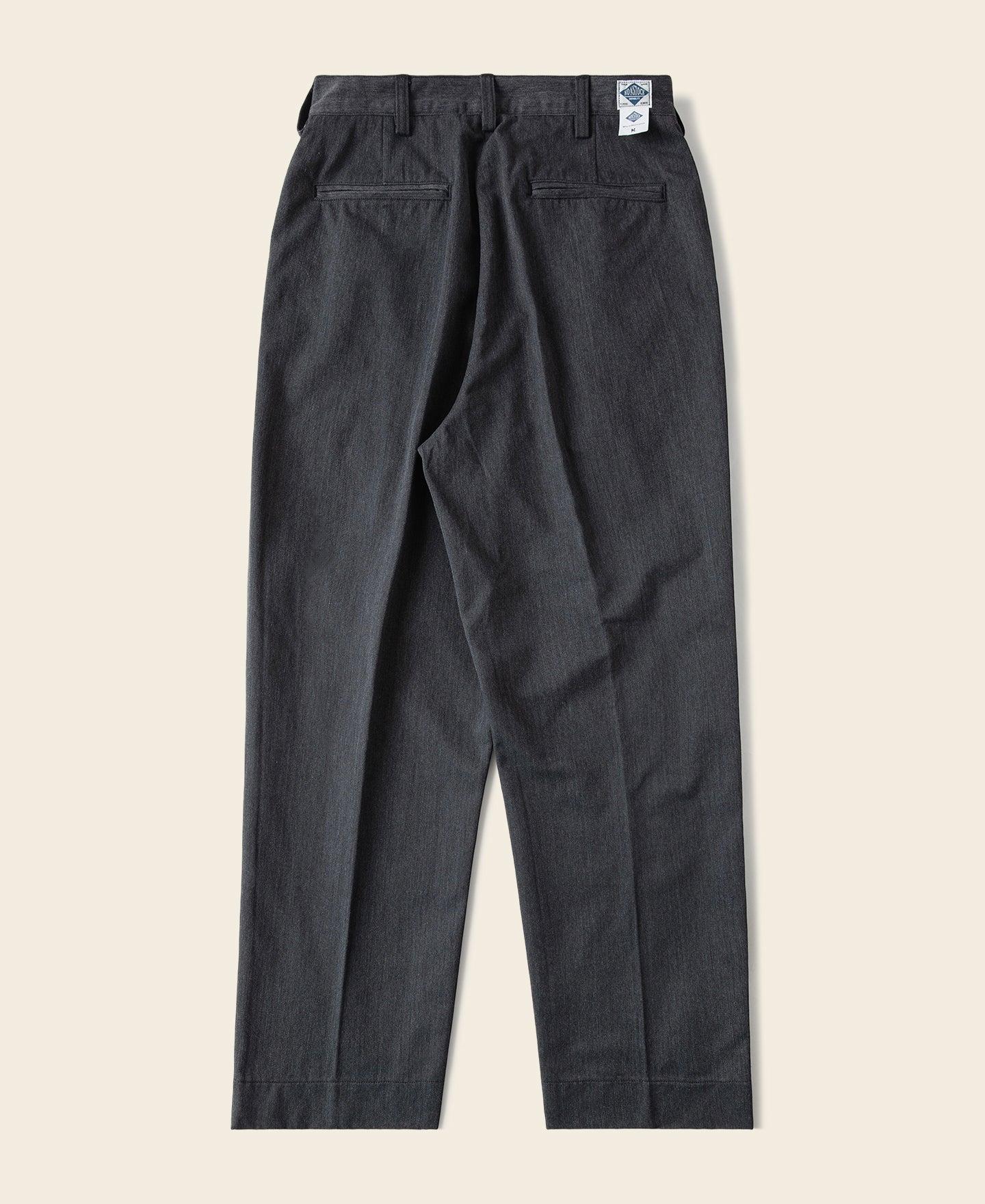 1930s IVY Style Double Pleated Chino Trousers Product Image