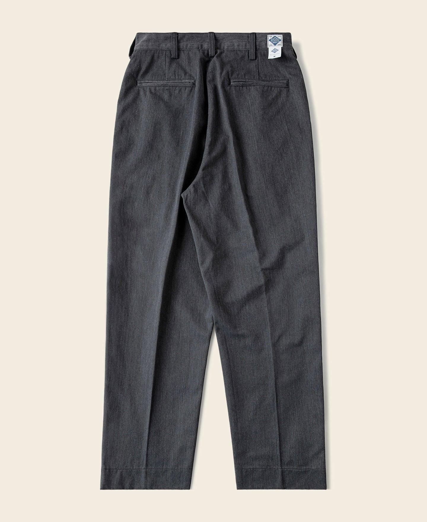 1930s IVY Style Double Pleated Chino Trousers Product Image