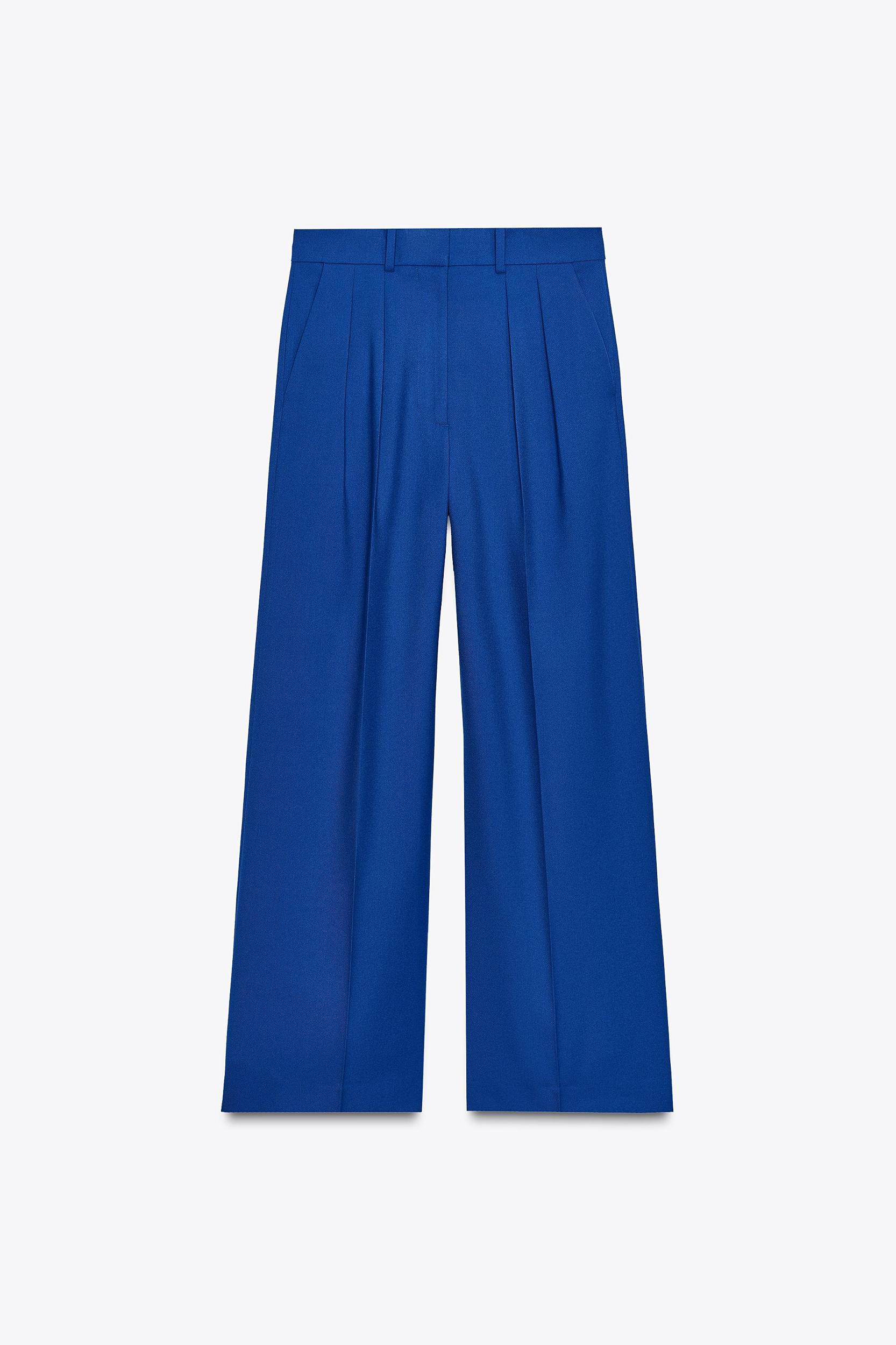 ZW COLLECTION WIDE LEG PLEATED PANTS Product Image