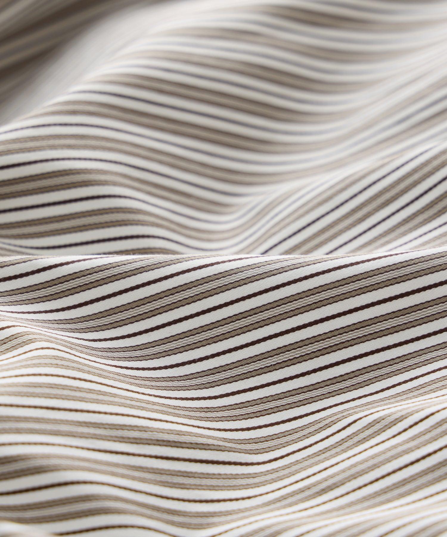 Cropped Poplin Camp Collar Shirt Product Image