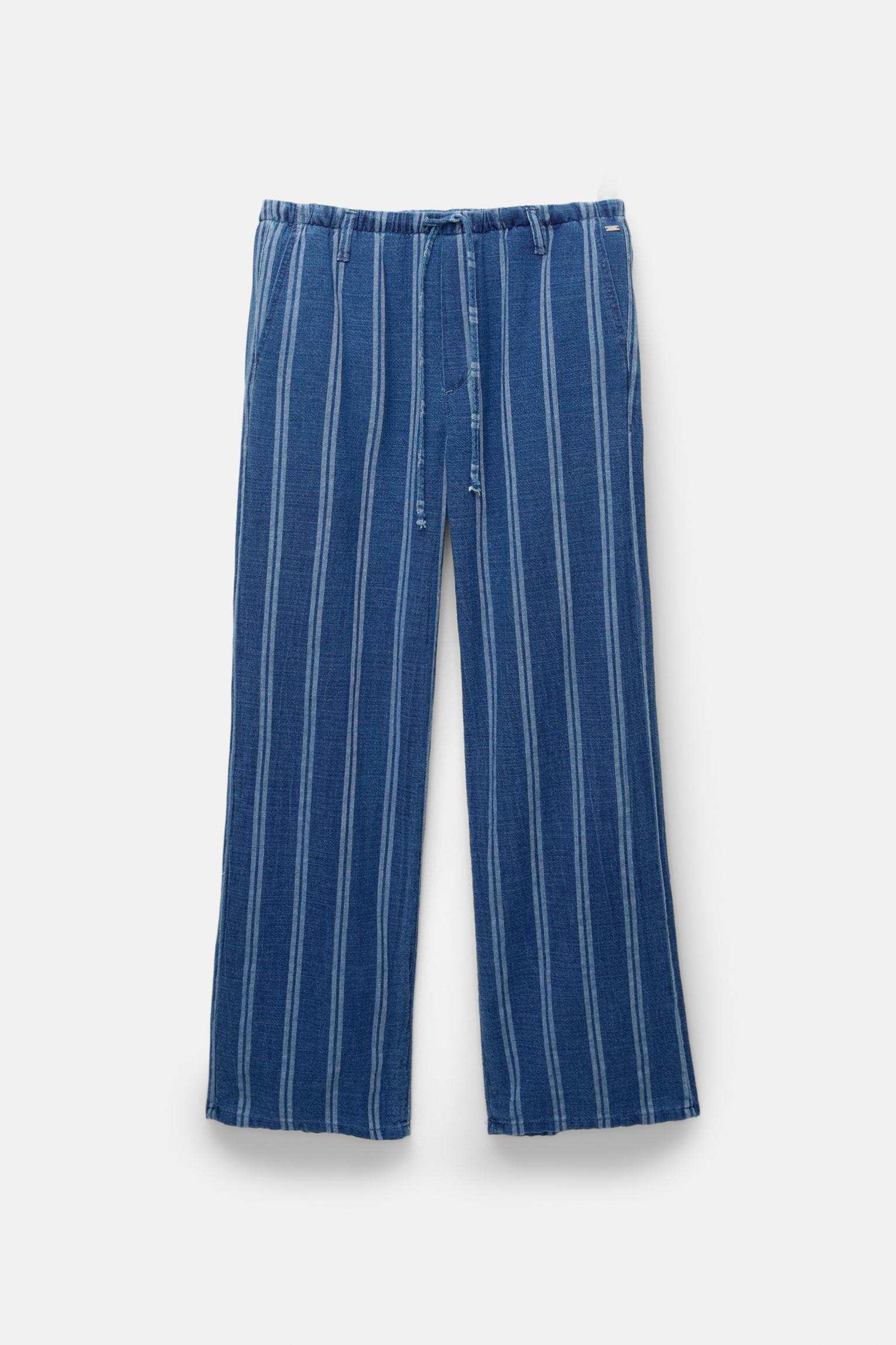 Striped rustic pants Product Image