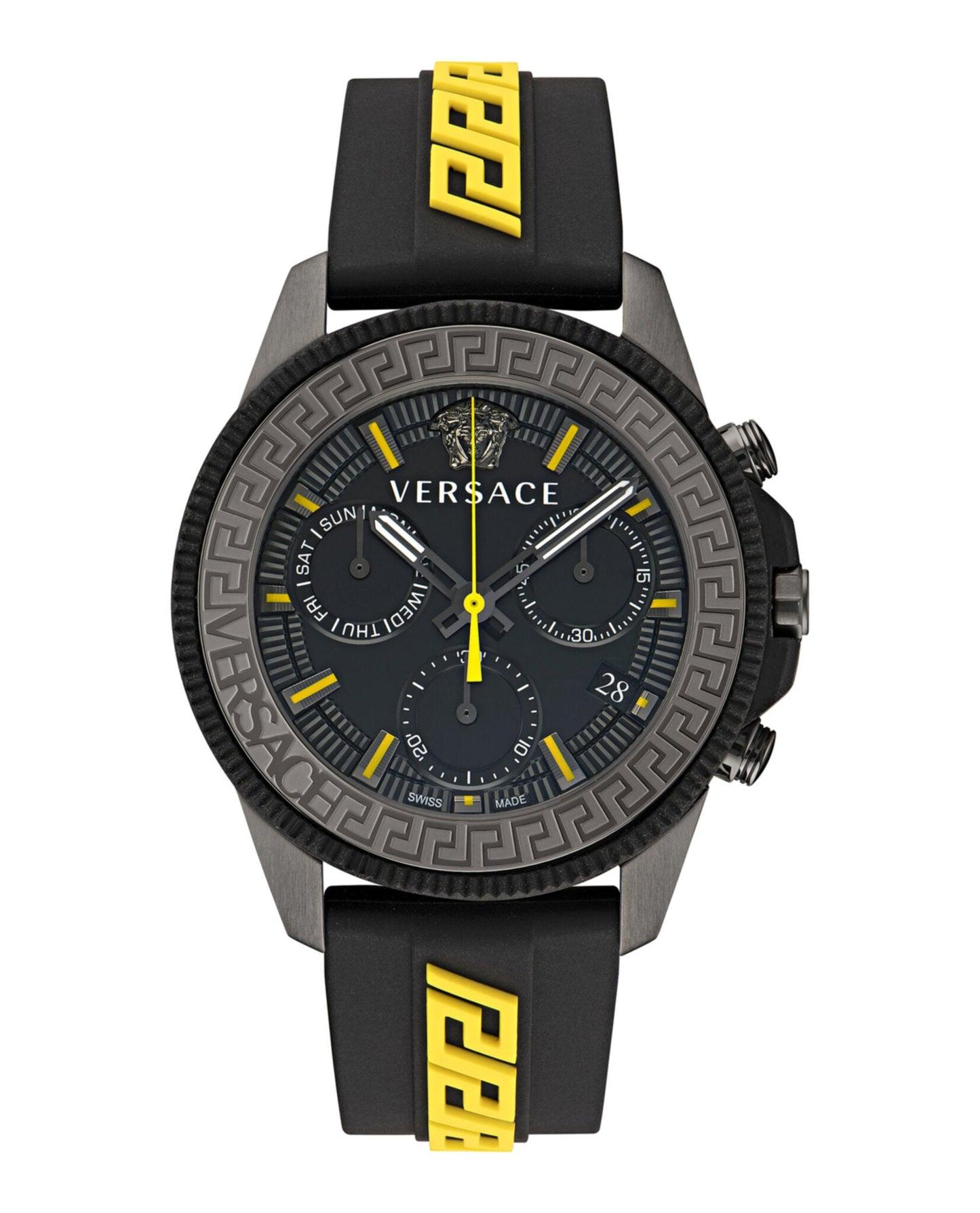 Versace Greca Action Chrono Silicone Watch Product Image