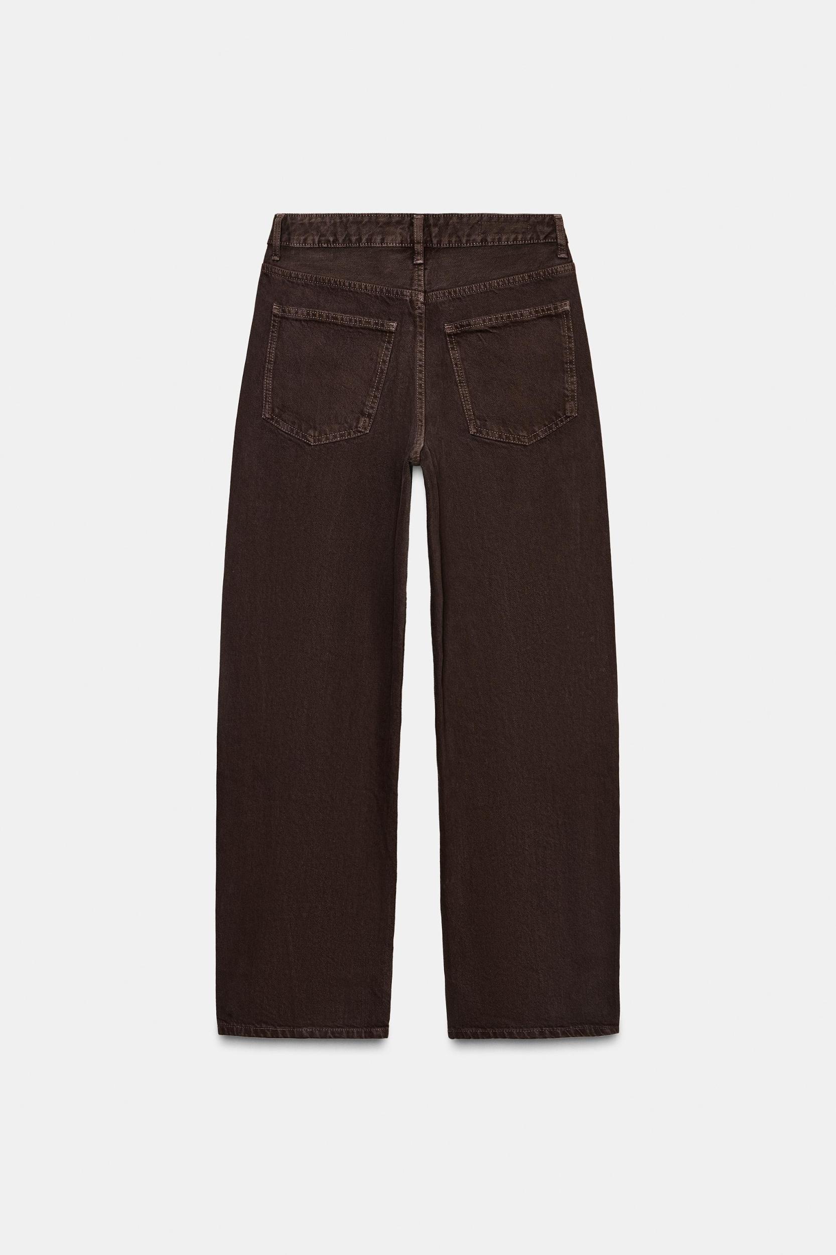 TRF MID-RISE BAGGY BARREL JEANS Product Image