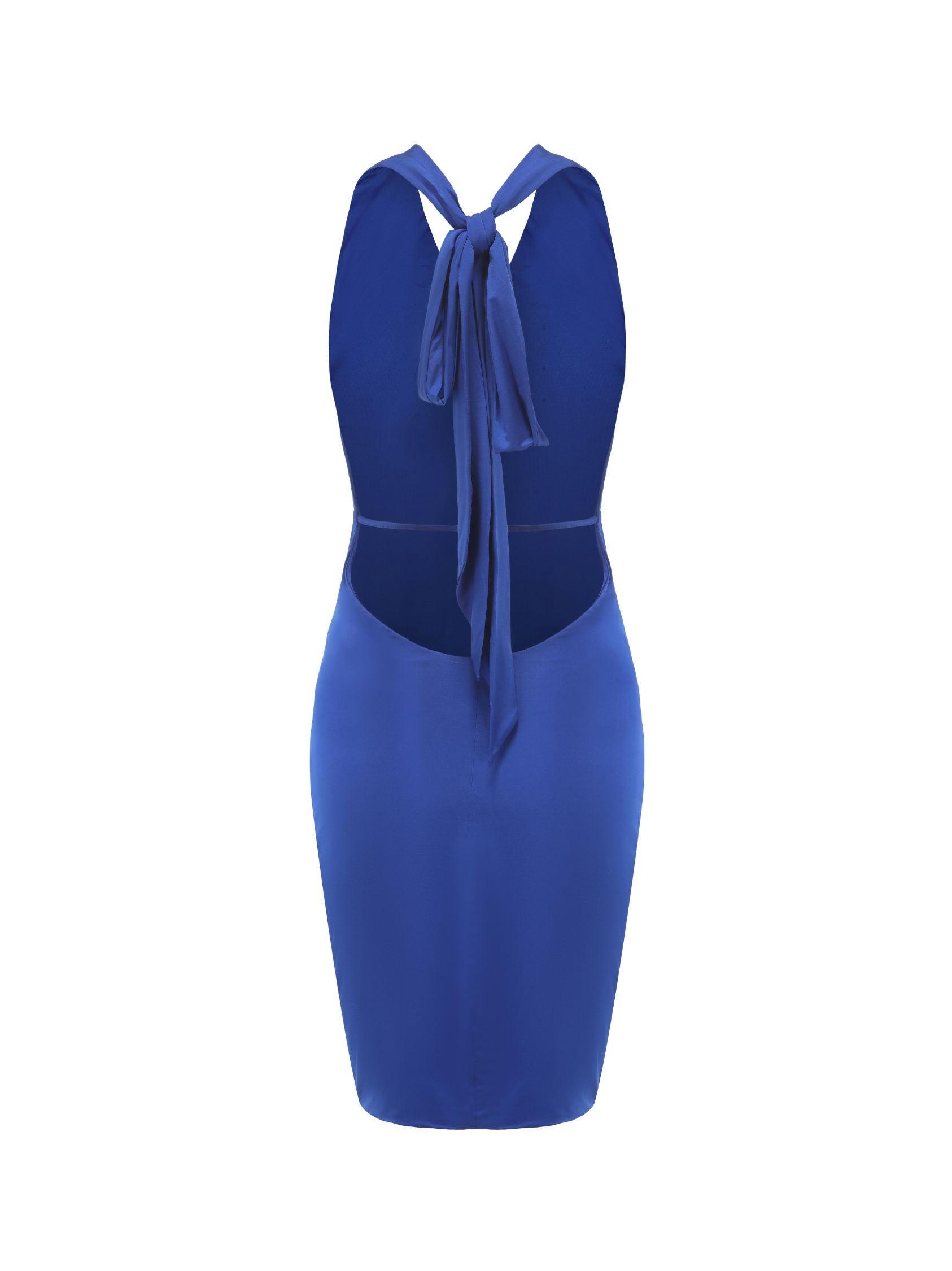 Jennifer Dress (Blue) (Final Sale) Product Image