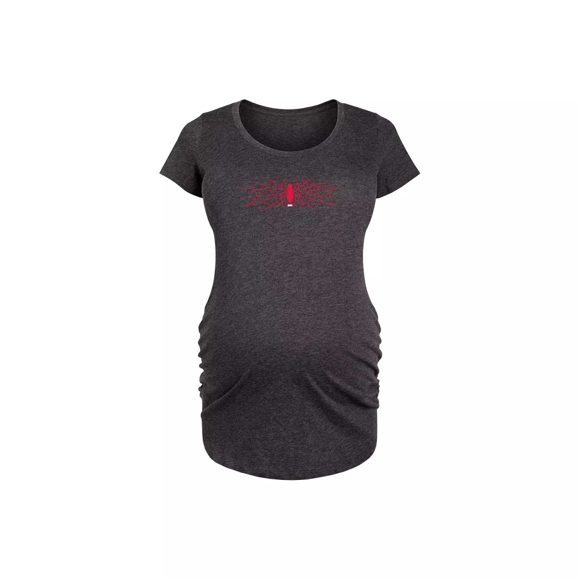 Maternity Marvel Spider-Man Spider & Webs Icon Graphic Tee, Women's,  Product Image