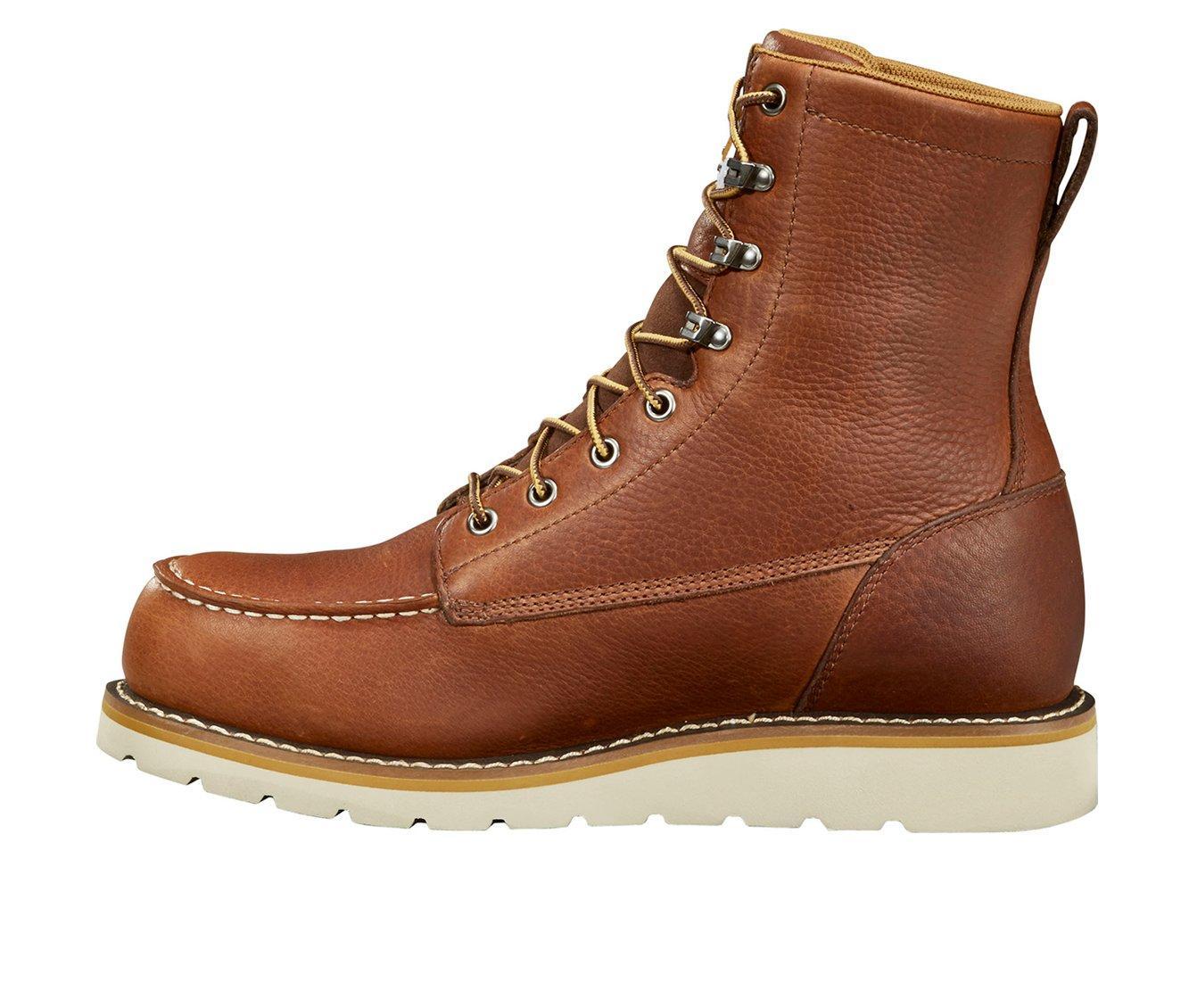 Men's Carhartt FW8275 WP MOC Wedge 8" Steel Toe Work Boots Product Image