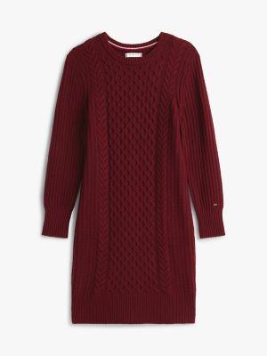 Cable Knit Sweater Dress Product Image