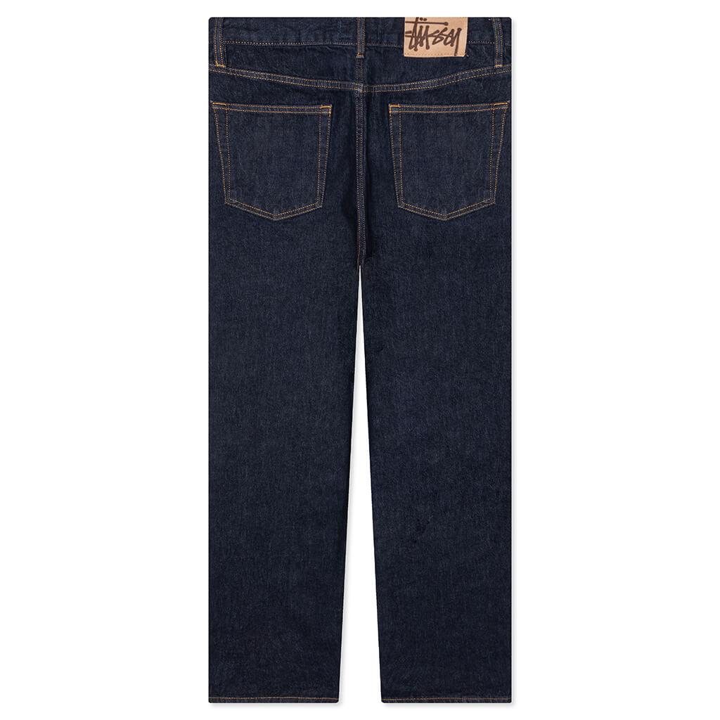 Relaxed Jeans Denim - Rinsed Indigo Male Product Image