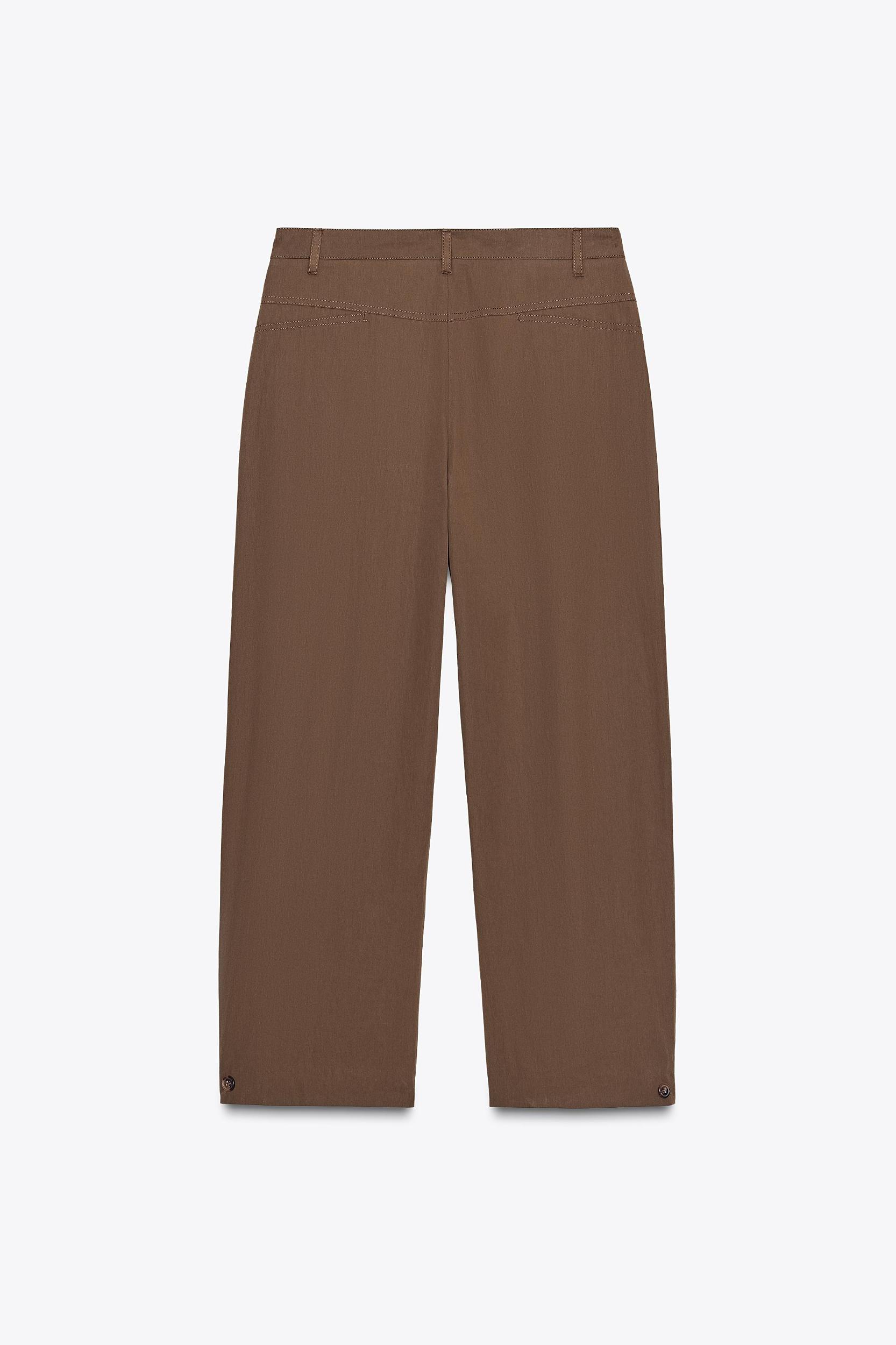 ZW COLLECTION PLEATED PANTS WITH BELT LOOPS Product Image