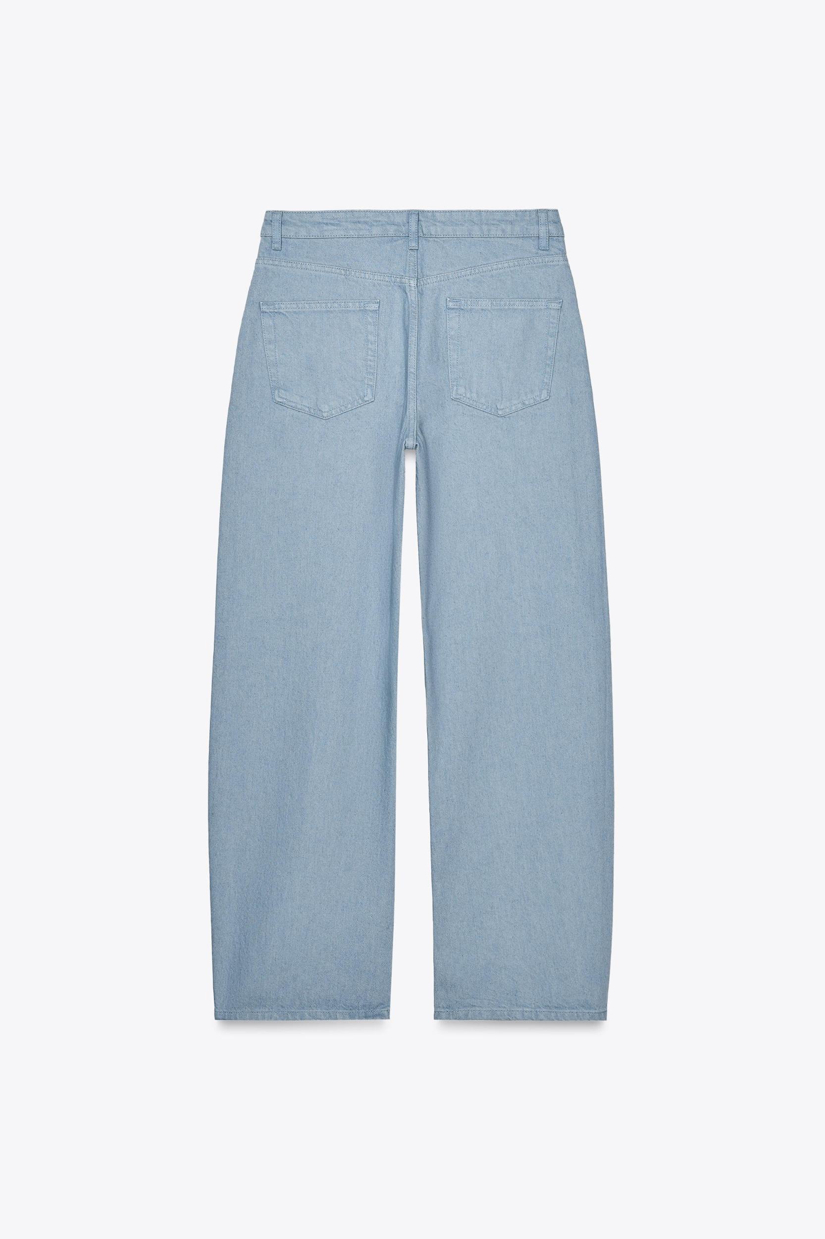 ZW COLLECTION MID-RISE TAPERED JEANS Product Image