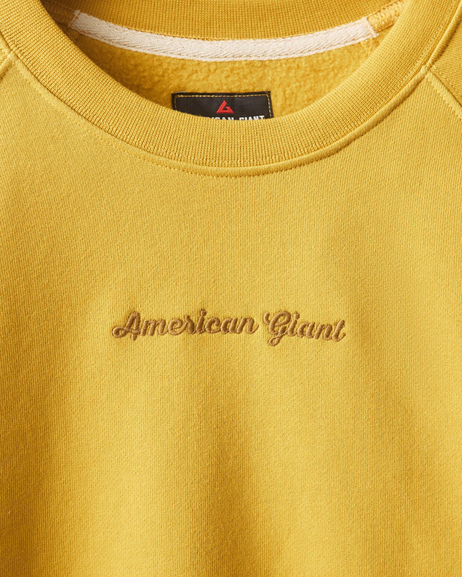 Men's Midweight Crewneck - Nugget Gold Product Image