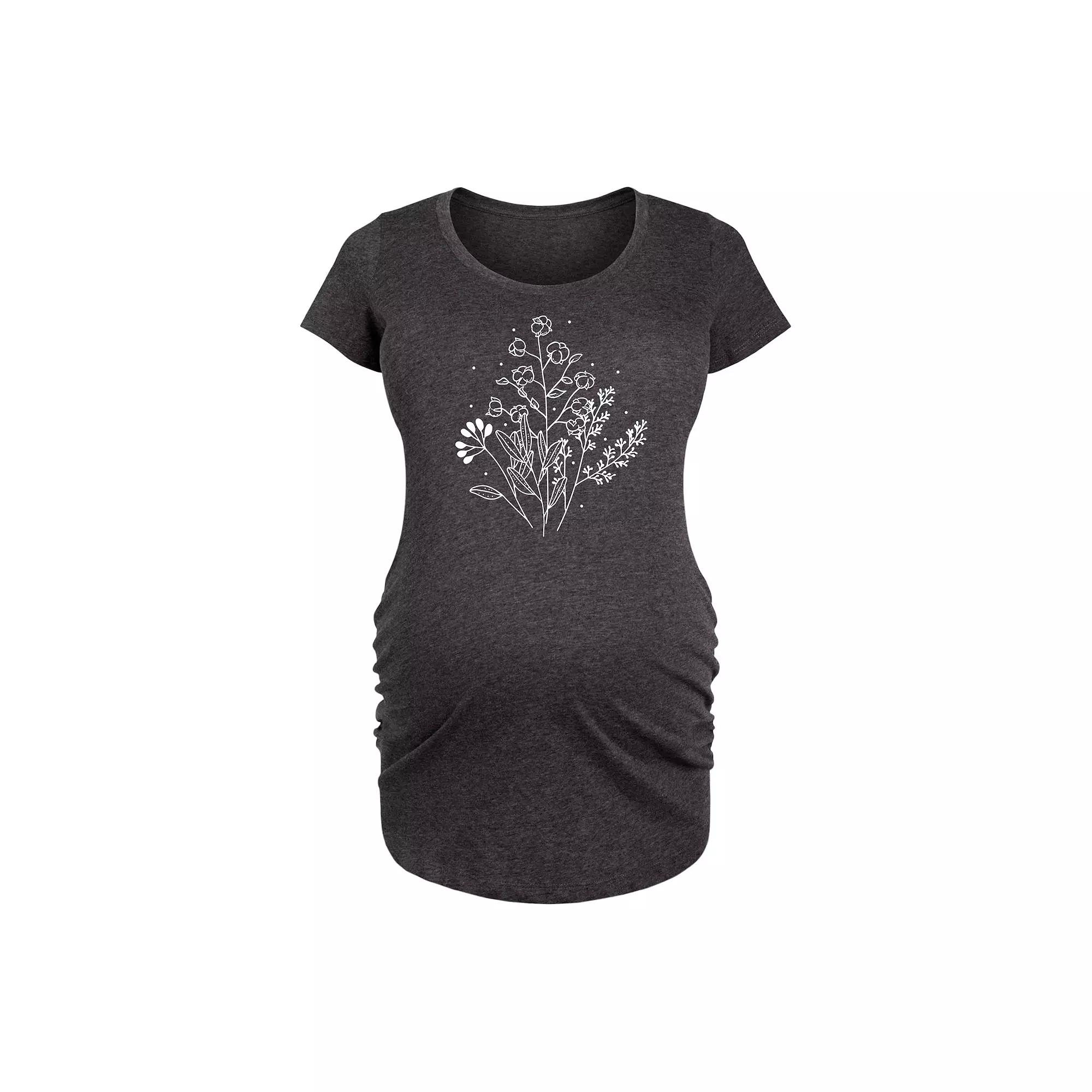Maternity Irish Baby Coming Graphic Tee, Women's,  Product Image