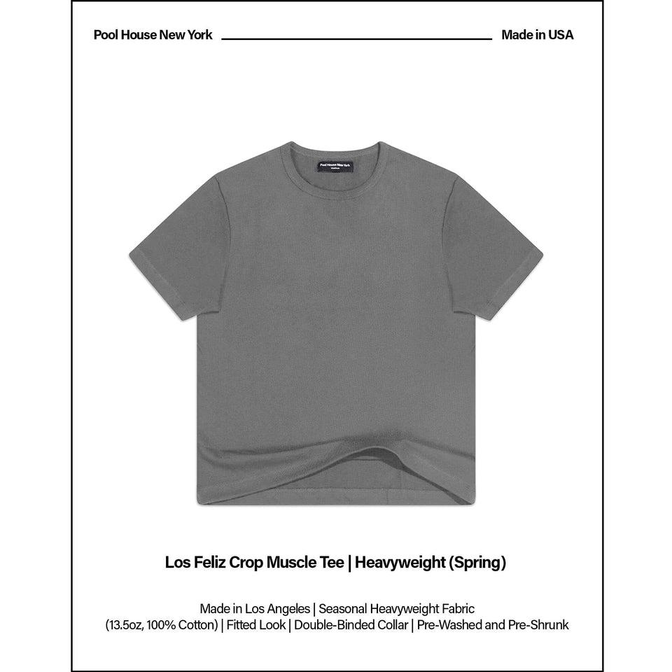 Los Feliz Crop Muscle Tee II | Heavyweight (Spring) Product Image