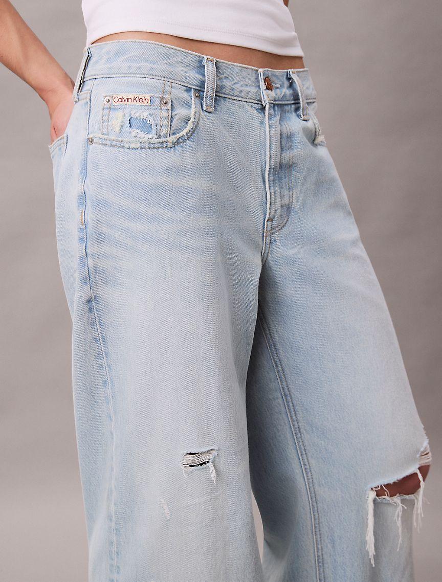Low Rise Baggy Jeans Product Image