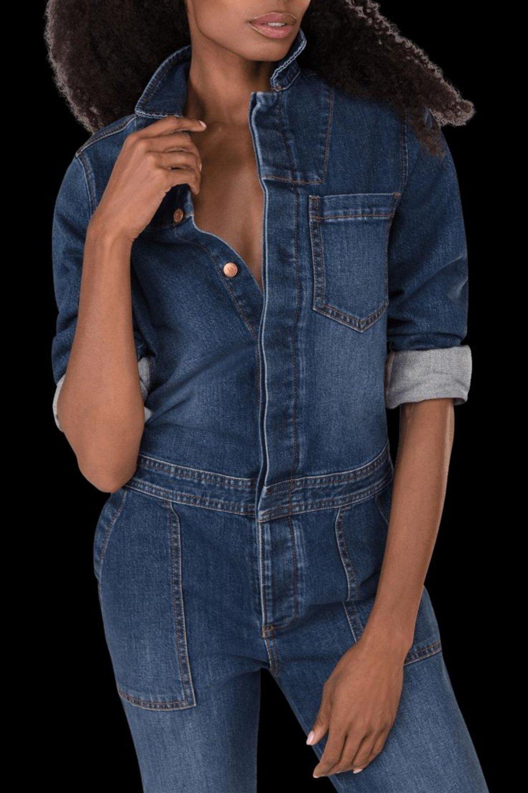 Denim Jumpsuit Product Image