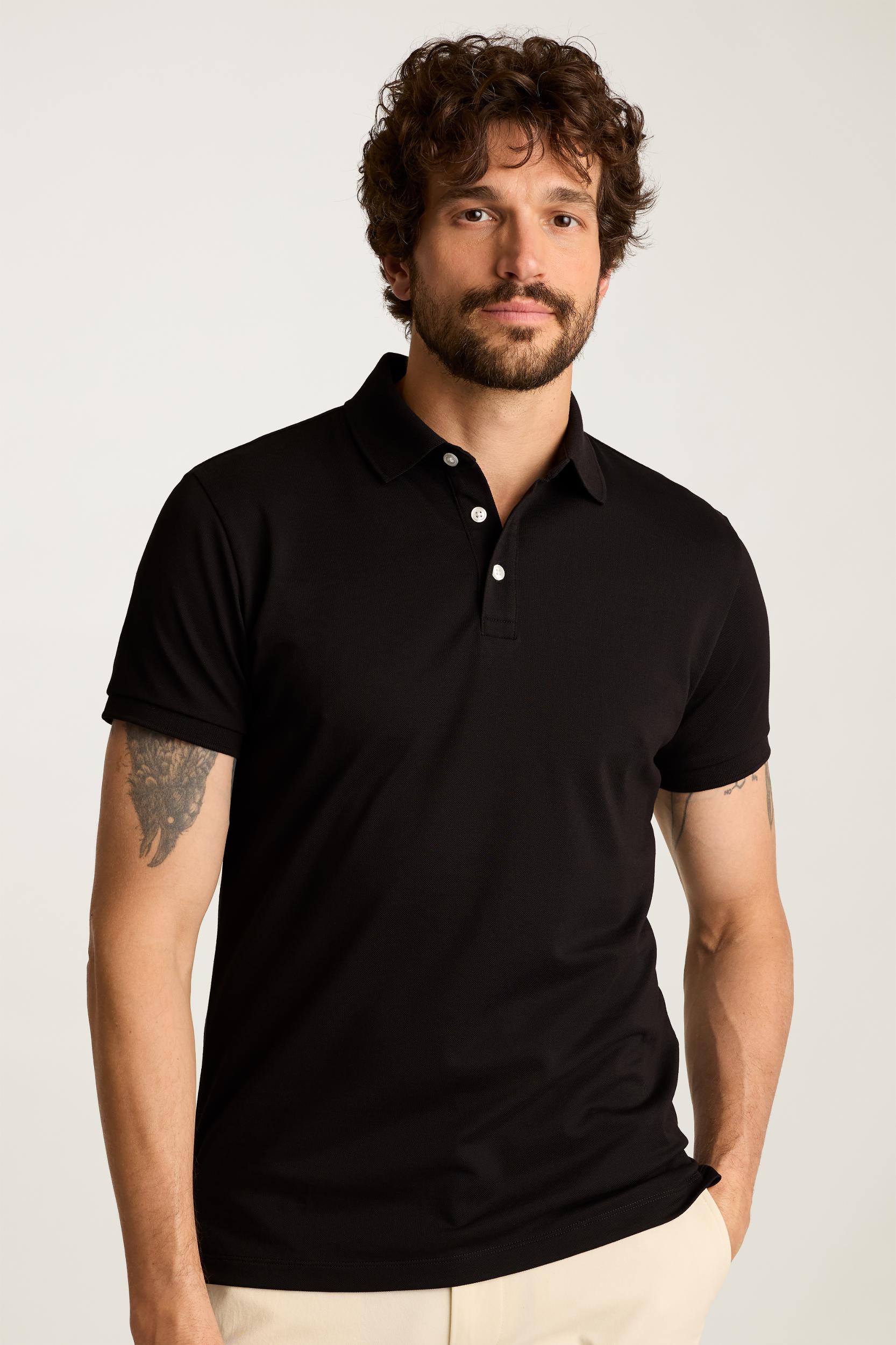Stretch Pique Polo Product Image