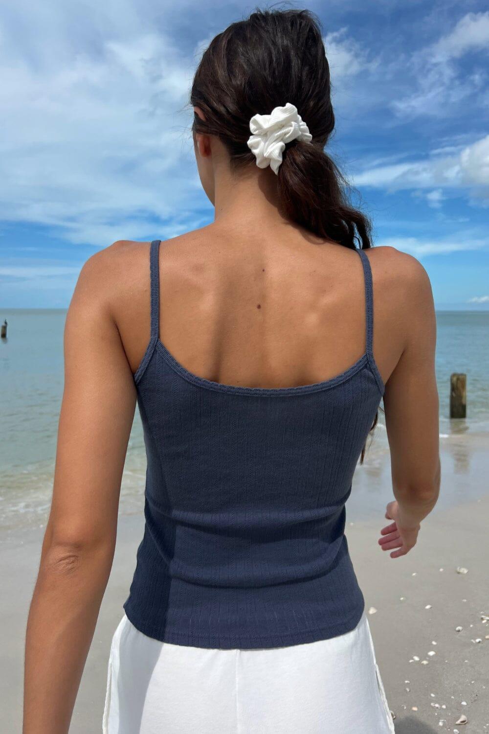 Skylar Ribbed Eyelet Tank Product Image