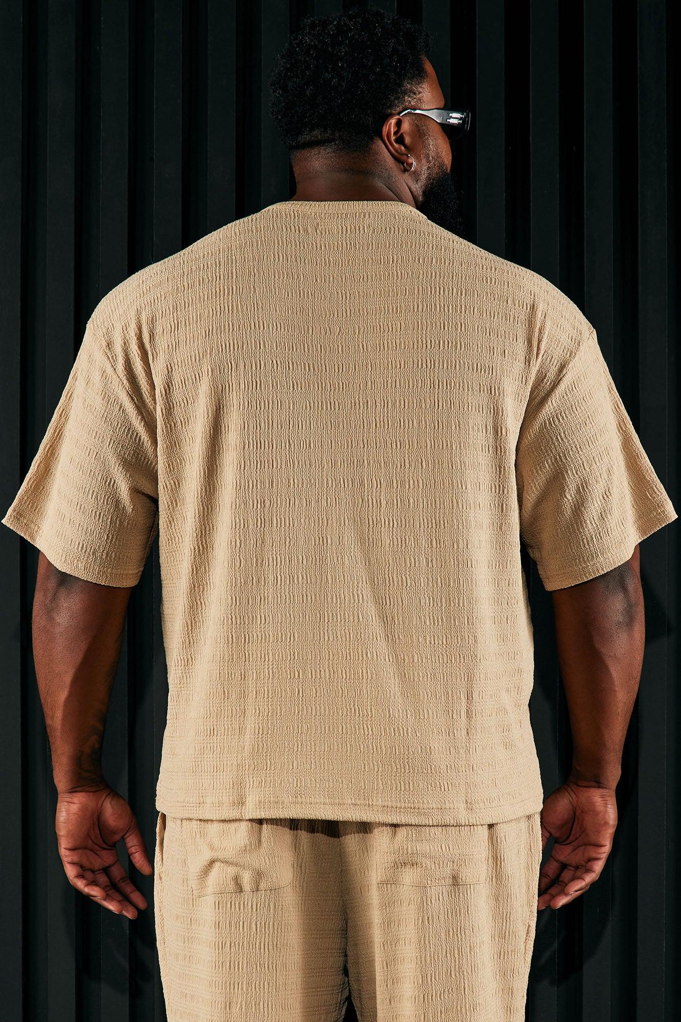 Boca Short Sleeve Tee - Tan Product Image