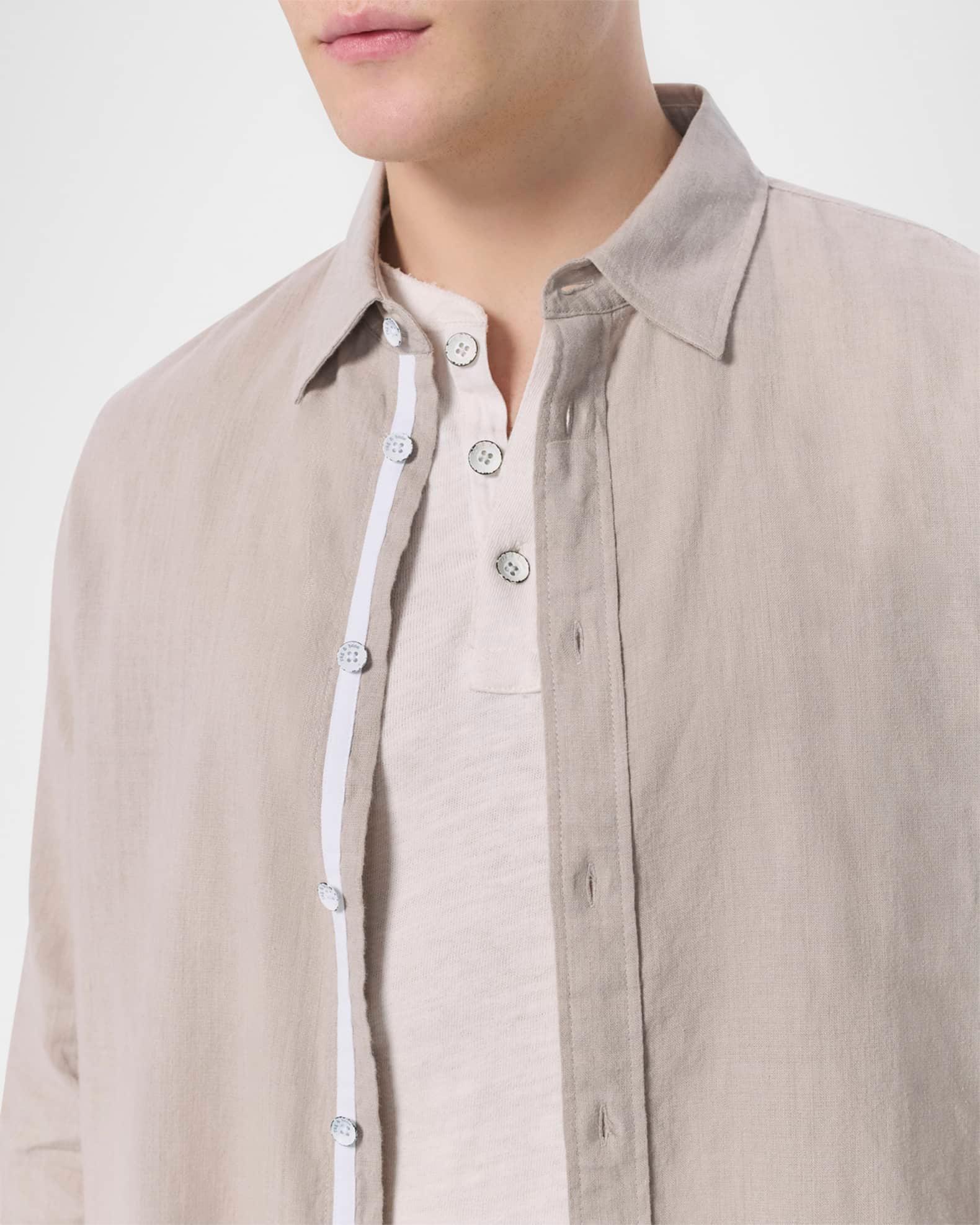 Men's Finch Linen Sport Shirt Product Image