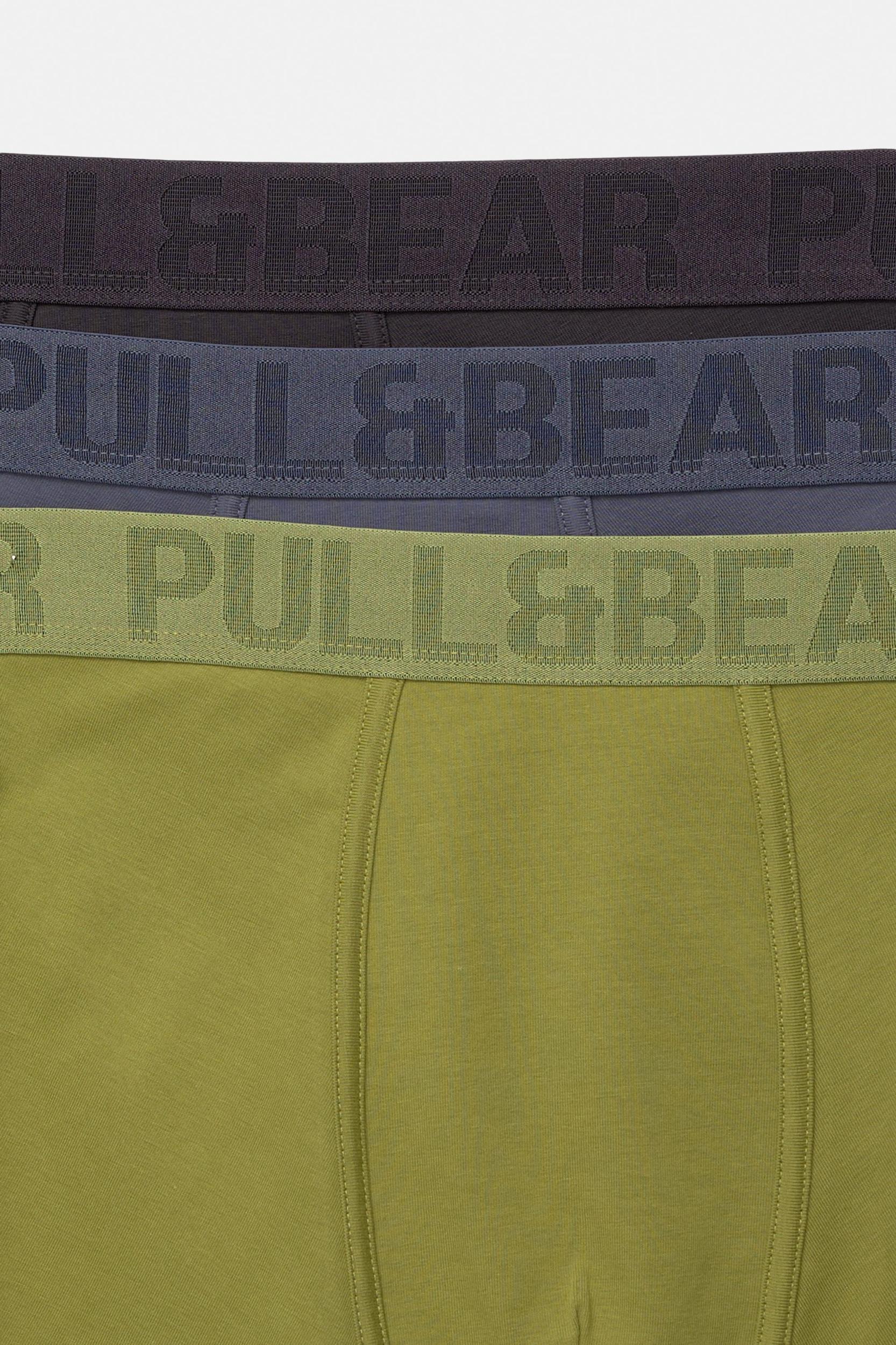 3-pack of boxers with check texture logo Product Image