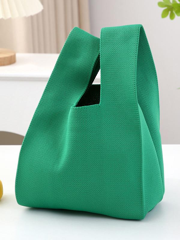 Geometric Solid Color Handbags Product Image