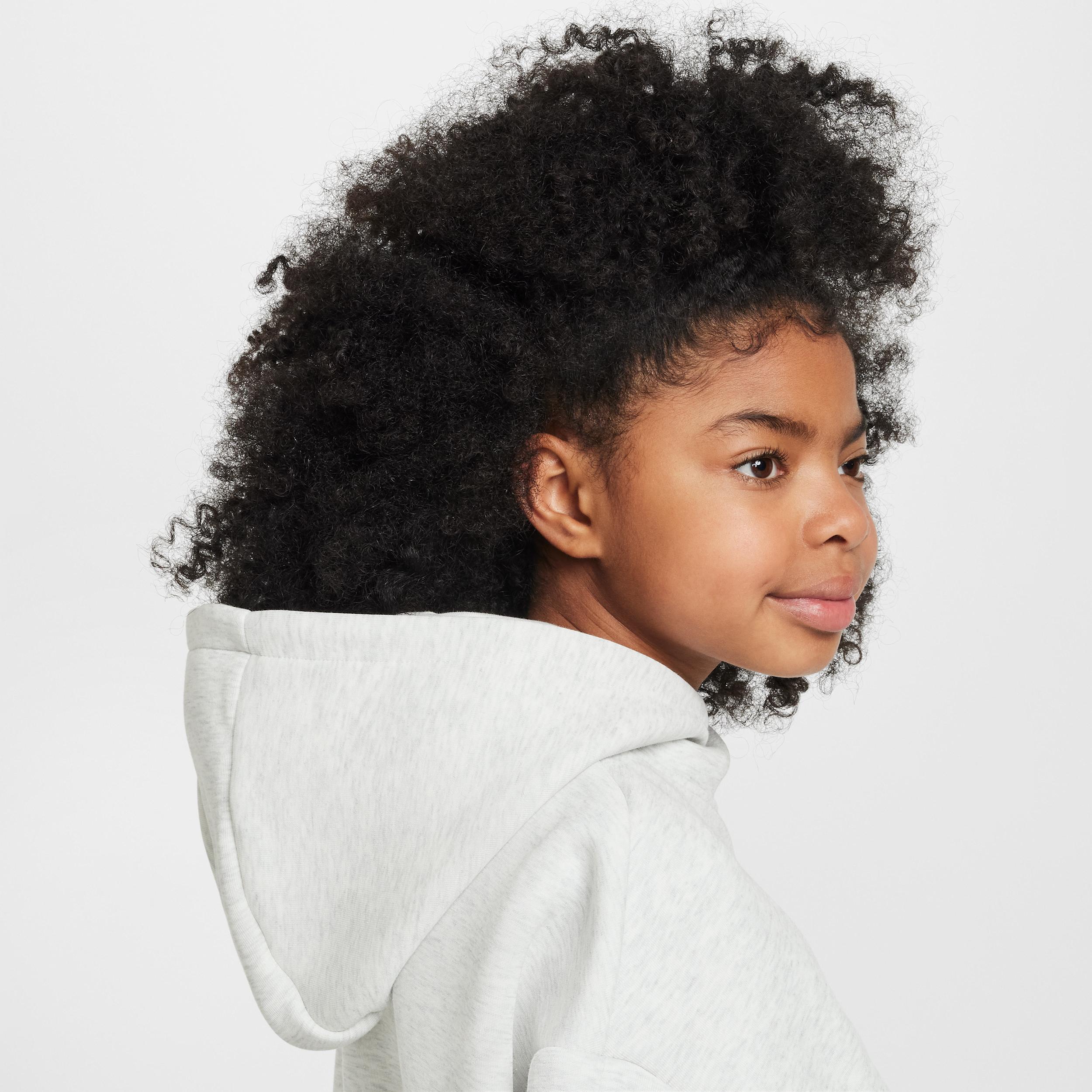 Unisex Nike Sportswear Tech Fleece Girls Oversized Hoodie | HF8188-013 Product Image