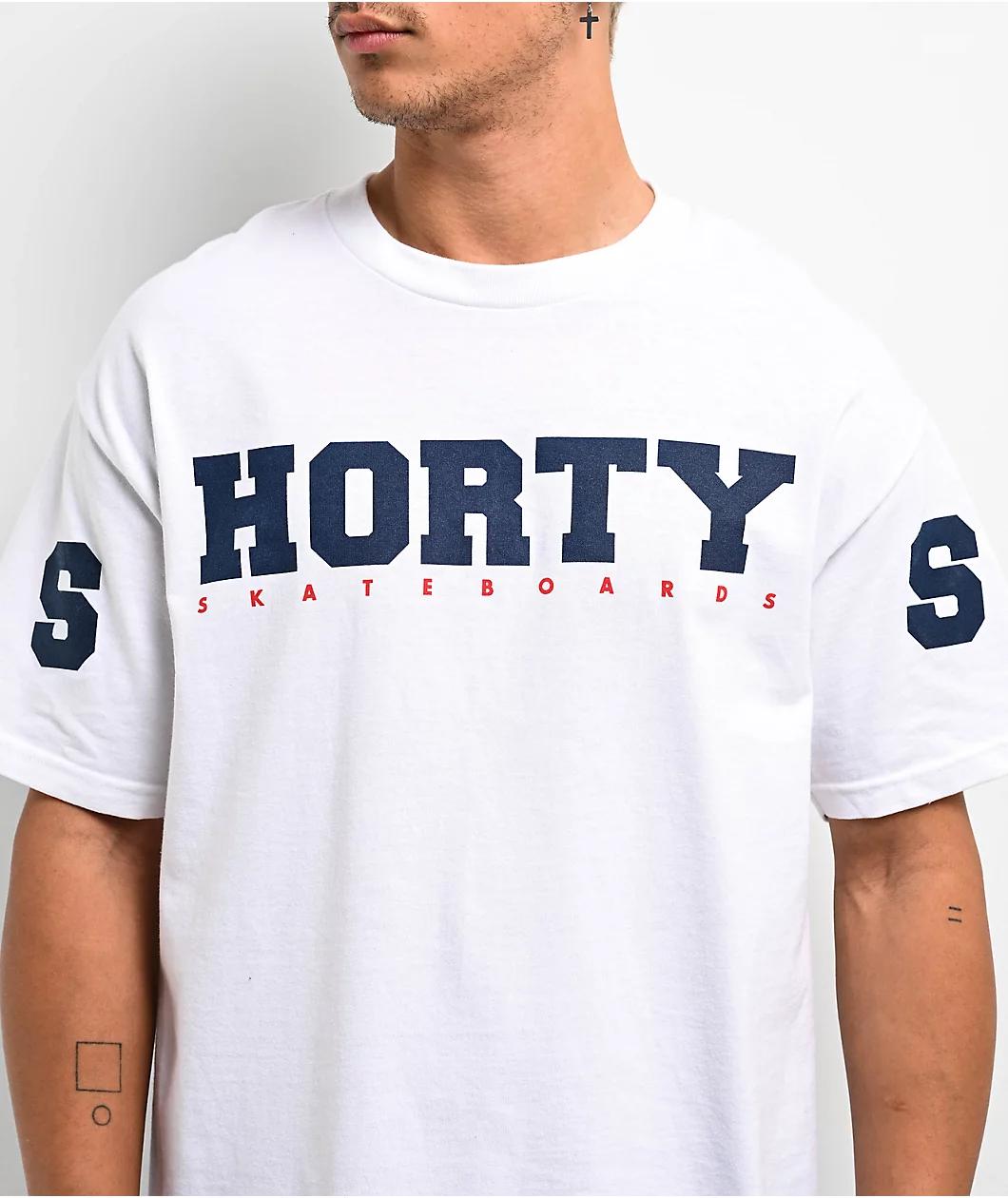 Shorty's S-HORTY-S Logo White T-Shirt Product Image
