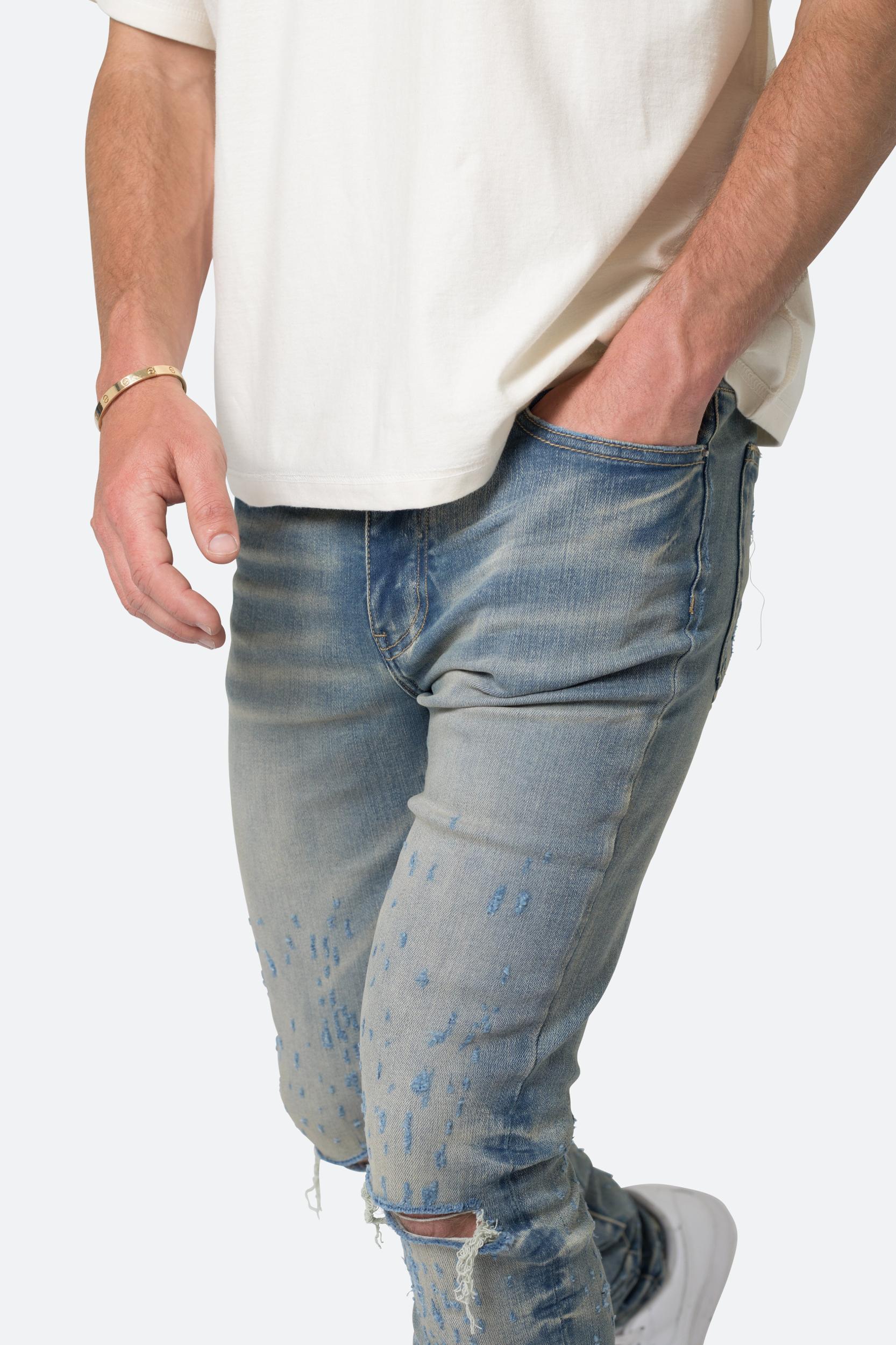 X502 Skinny Denim - Blue Product Image