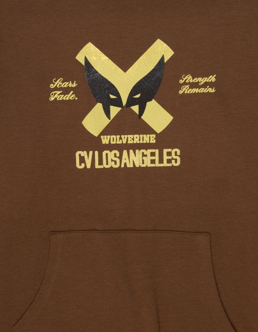 CVLA x Wolverine Strike Mens Hoodie - BROWN Product Image