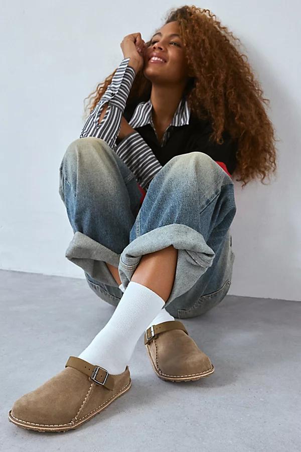 Birkenstock Womens Lutry Premium Suede Clog Womens at Urban Outfitters Product Image