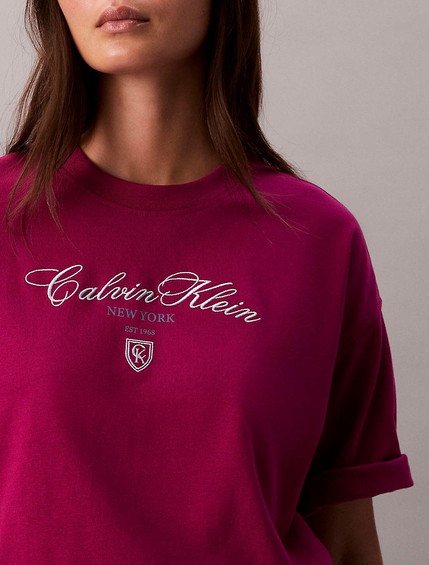 Script Logo Graphic Relaxed T-Shirt Product Image