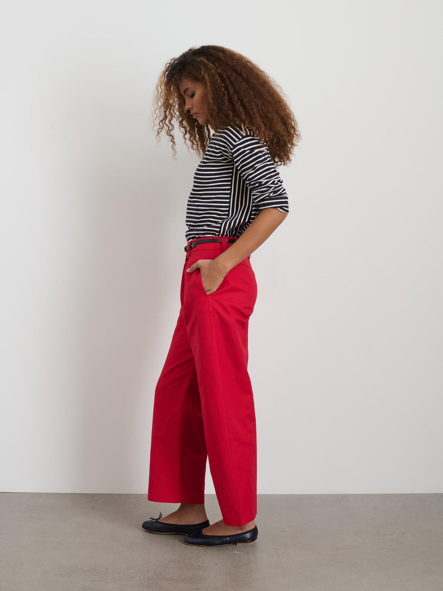 Soho Pant In Cotton Linen Product Image