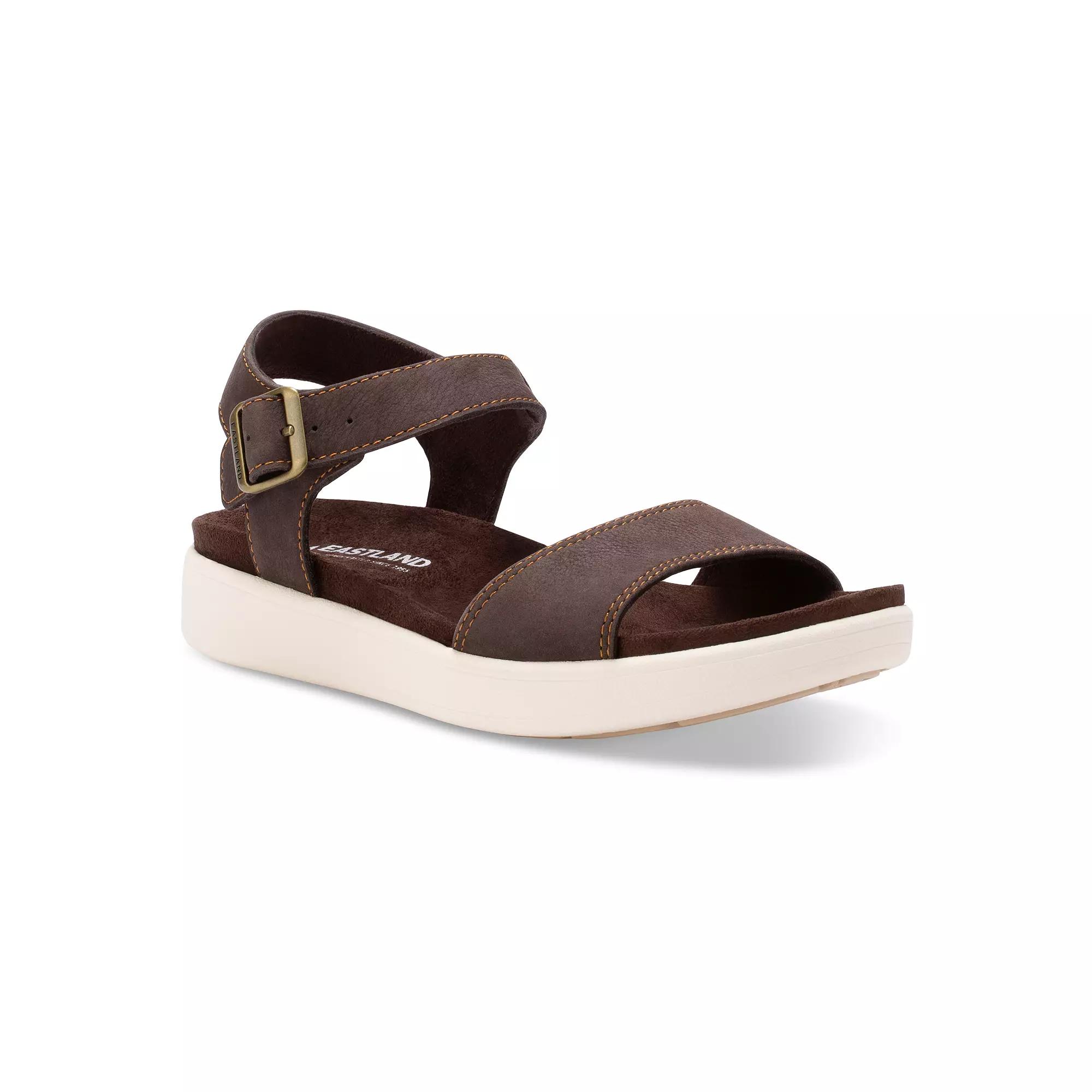 Eastland Longwood Women's Backstrap Slide Sandals, Size: 6, Brown Product Image