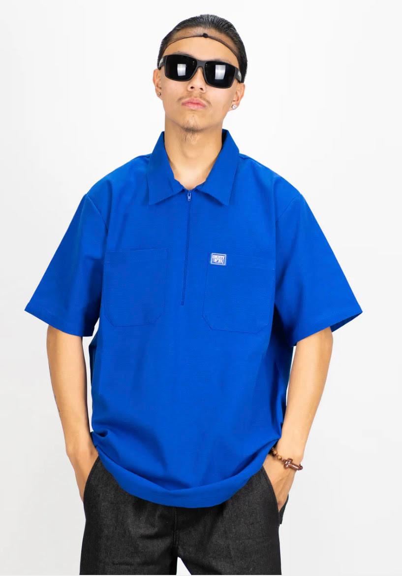 FB County Short Sleeve Zip Shirt Male Product Image