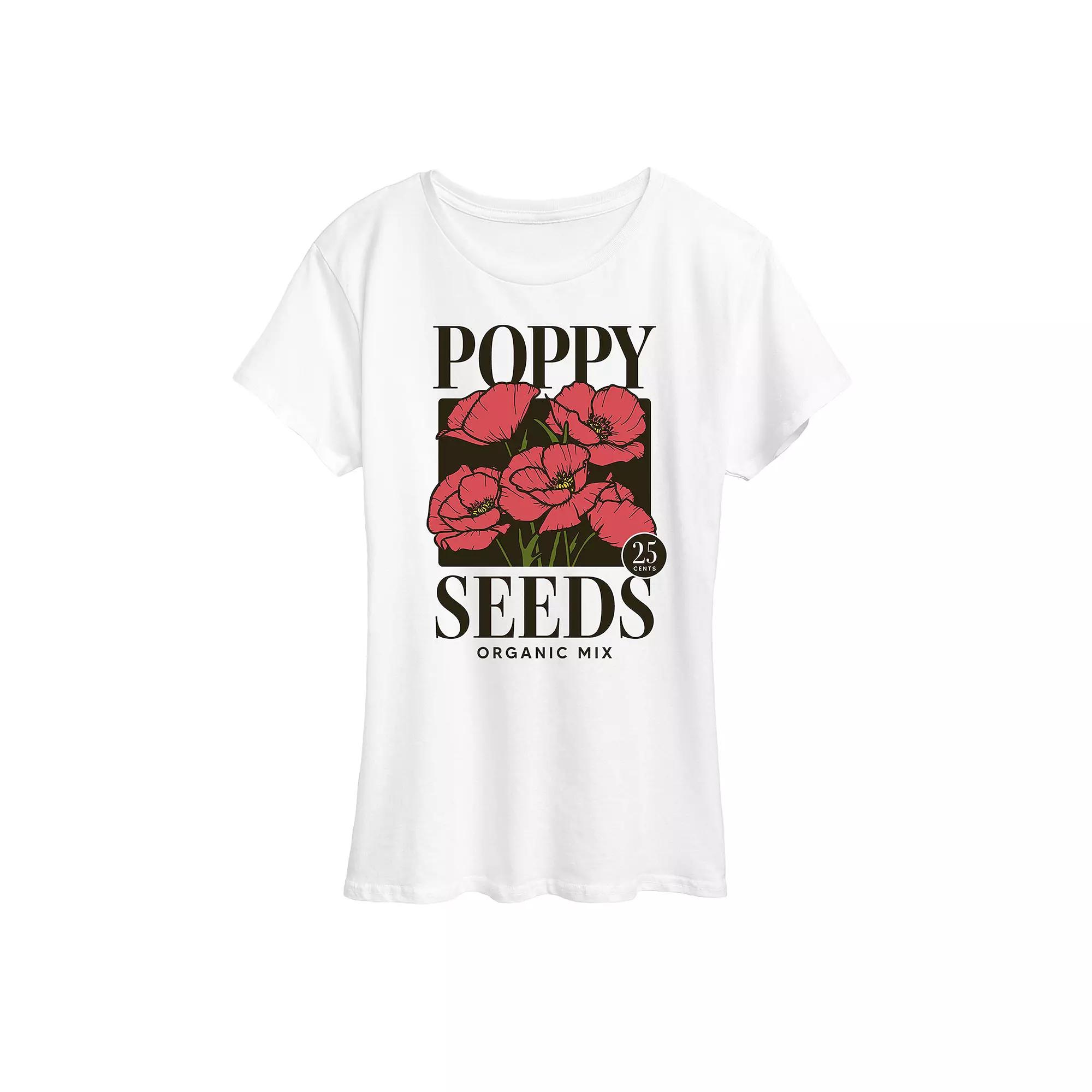 Women's Poppy Seed Packet Graphic Tee,  Product Image