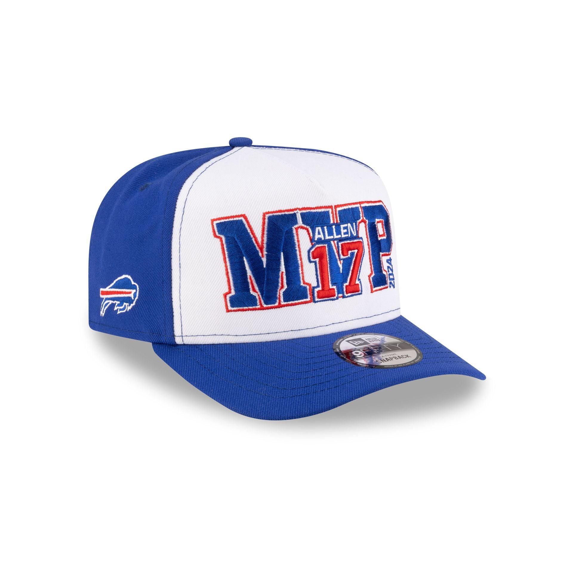 Buffalo Bills Josh Allen MVP 9FIFTY A-Frame Snapback Hat Male Product Image