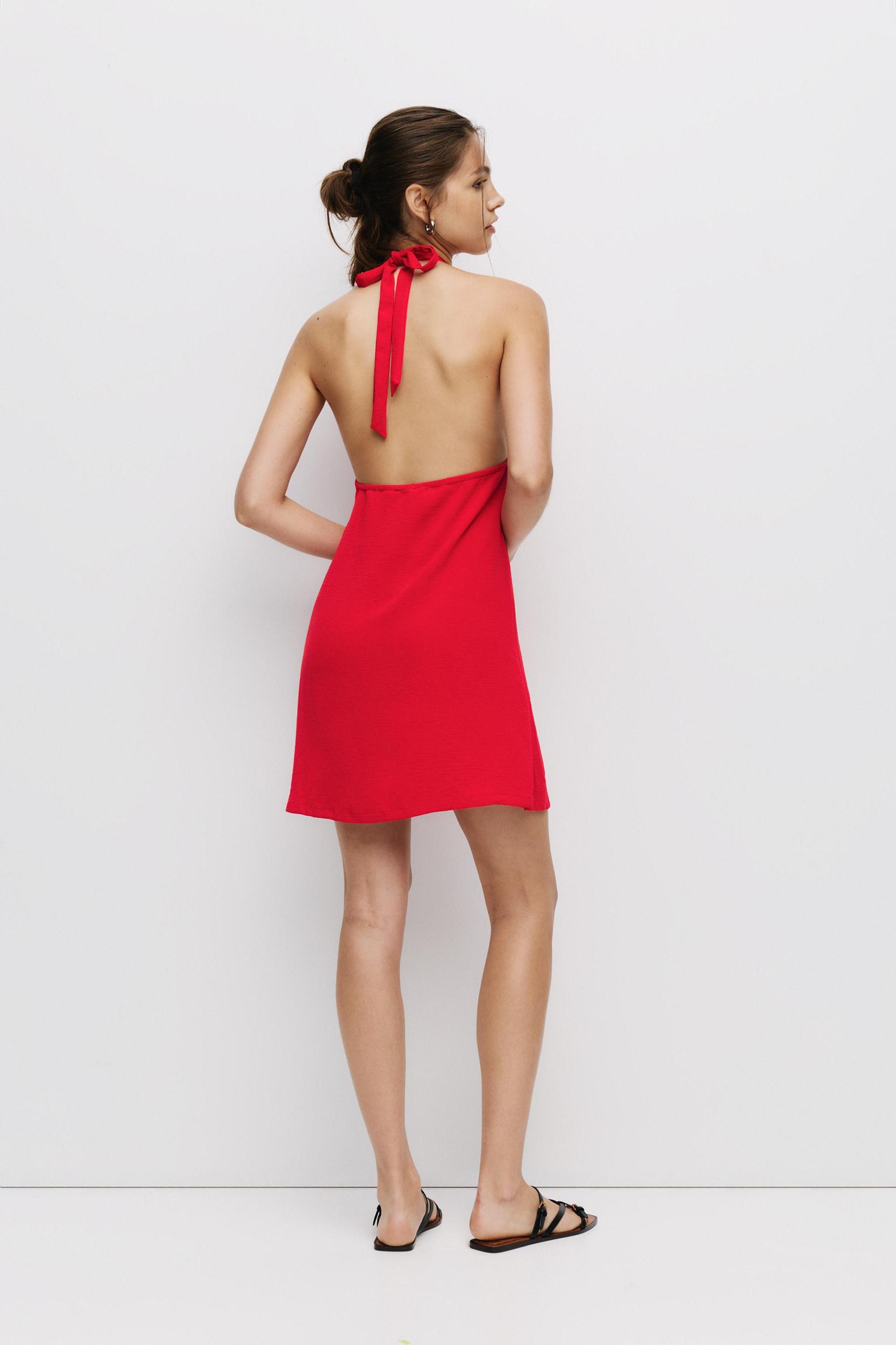 Short halter dress Product Image