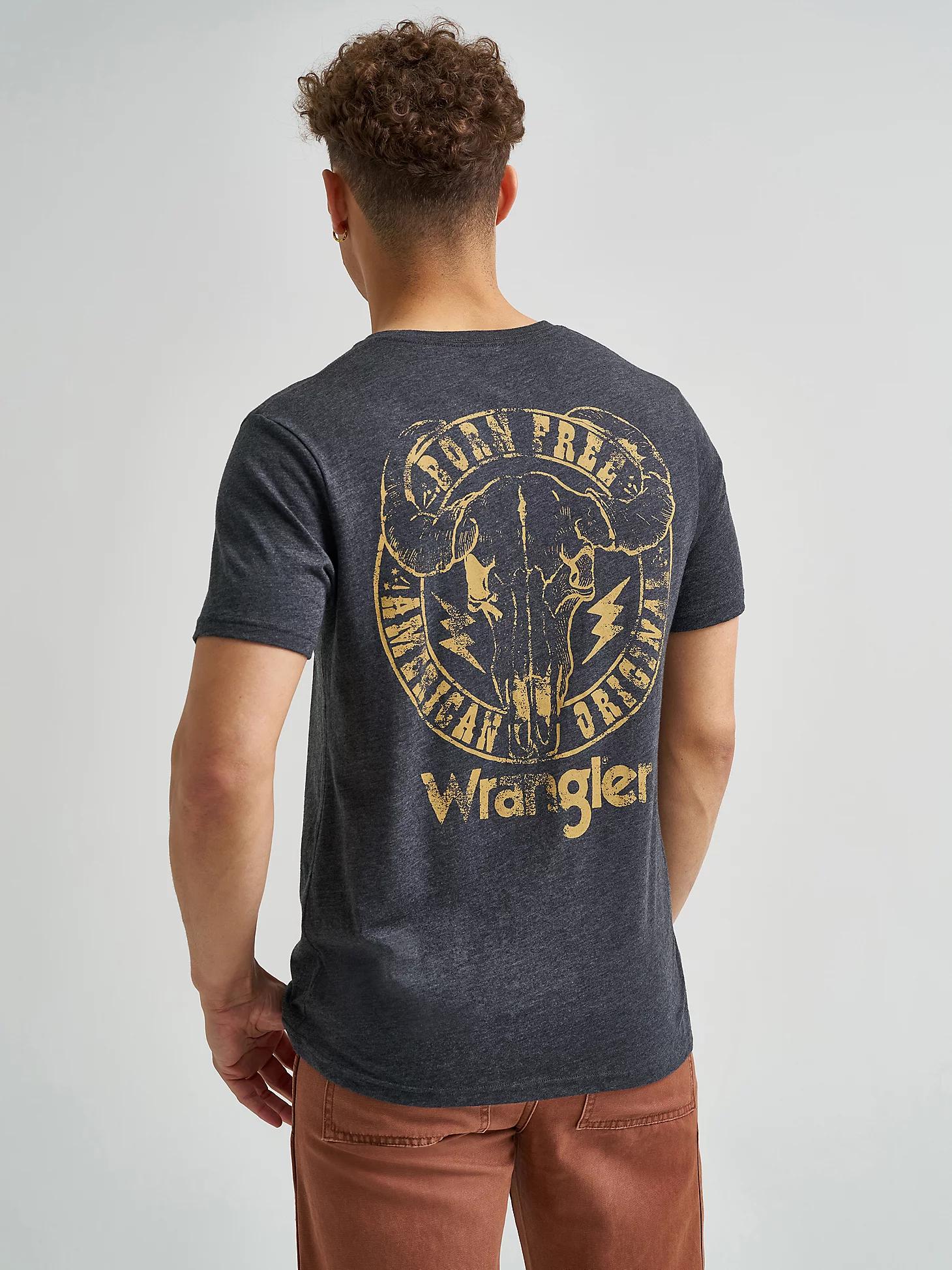 Men's Born Free Graphic T-Shirt in Jet Product Image