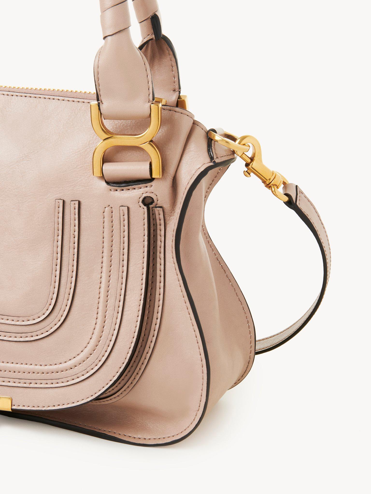 Small Marcie bag in shiny leather Product Image