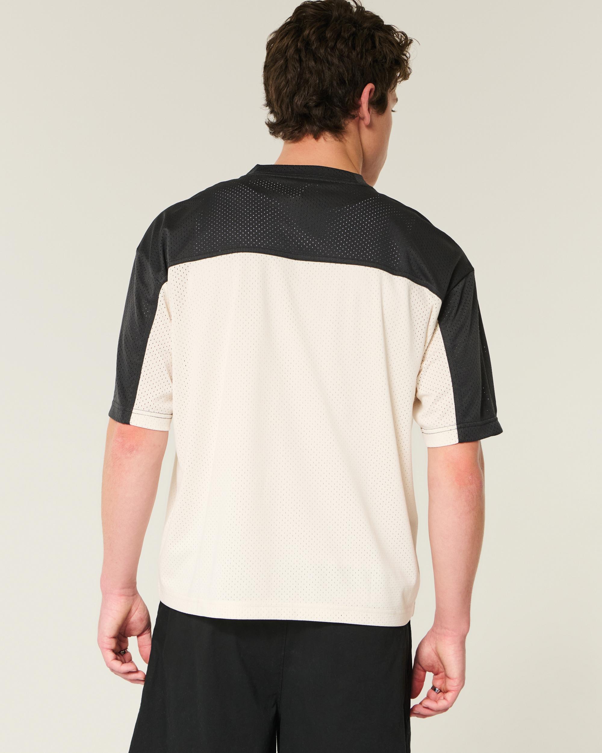 Boxy Crop Mesh North Valley Graphic Jersey Product Image