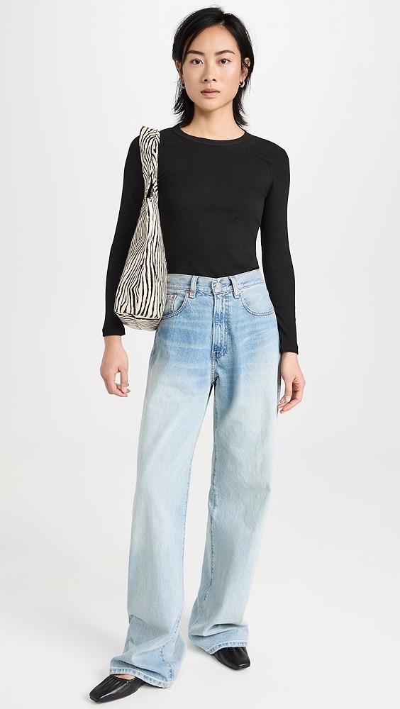 Leset Kelly Slim Fit Long Sleeve Top | Shopbop Product Image