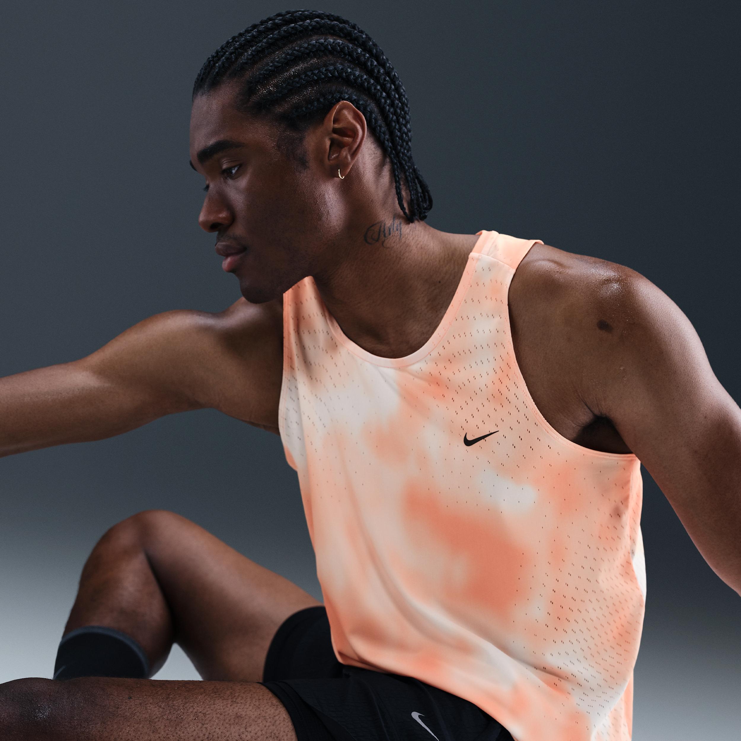 Nike Mens Running Division Breathe Dri-FIT ADV Running Tank Top | HJ4146-844 Product Image