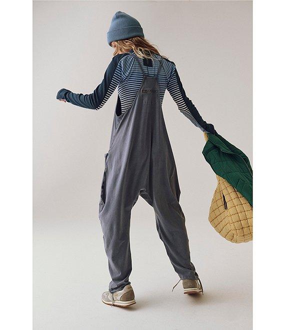 Free People FP Movement Sleeveless Scoop Neck Ankle Length Patch Pocket Hot Shot Onesie Product Image